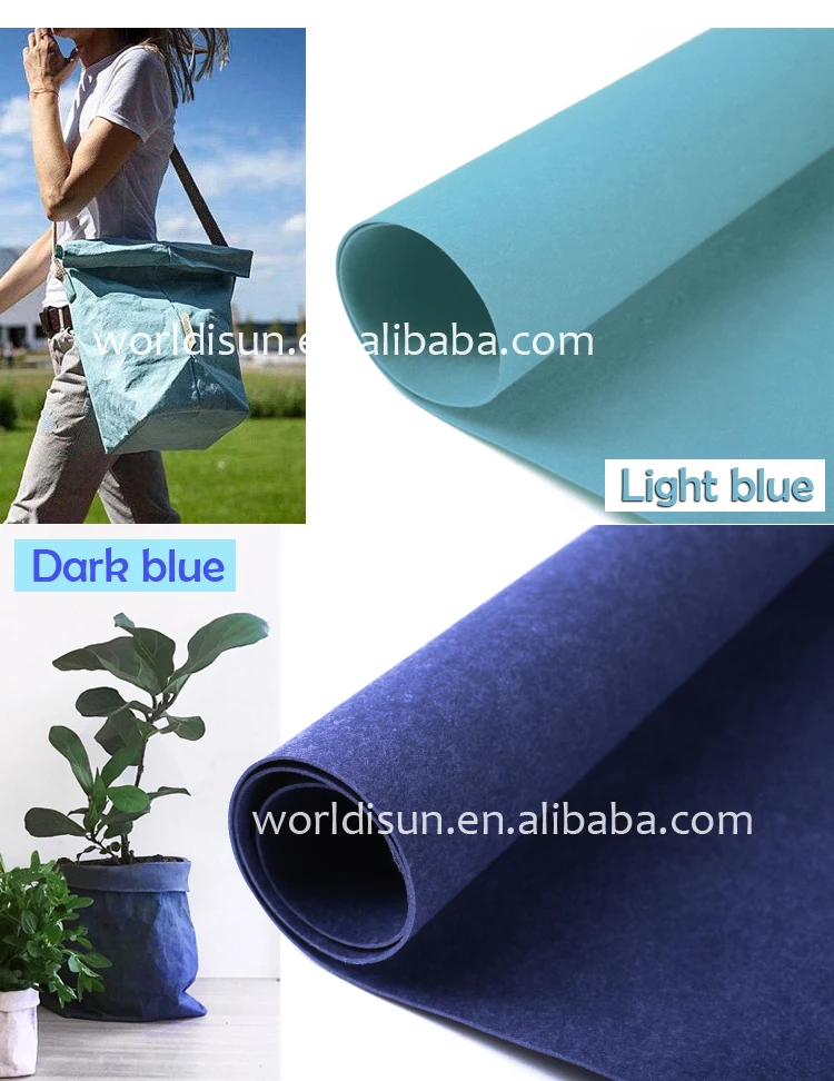 
Environment Friendly Brown Washable Kraft Paper For Making Bag and DIY decorations factory 