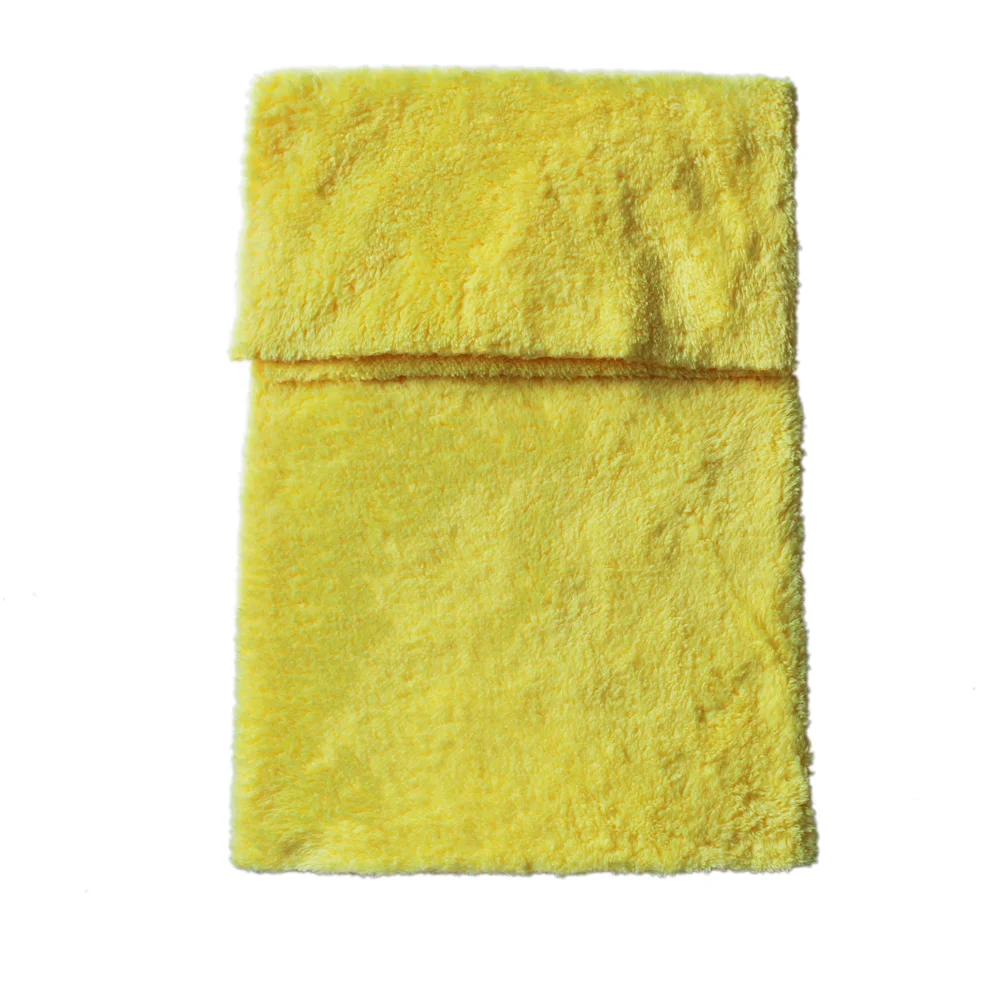 Premium 380gsm Edgeless Microfiber Cloth Car Cleaning Cloth Towel