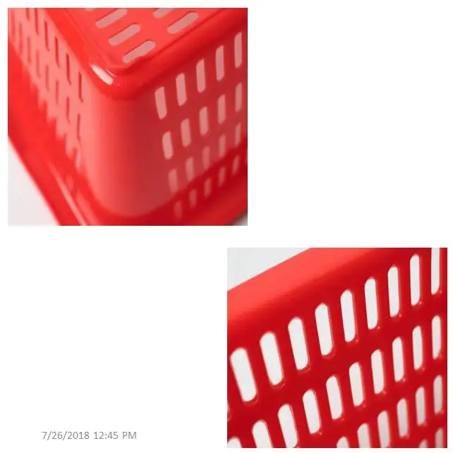 Plastic Storage Basket, Plastic Fruit Basket