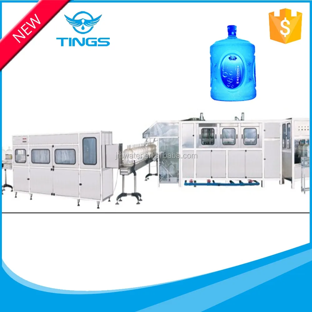 
Big bottle 5 gallon water bottle plant /water filling equipment 