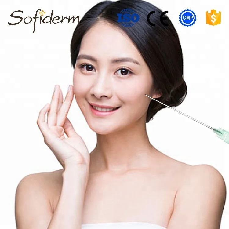 Sofiderm beauty product injectable cross linked hyaluronic acid dermal filler for cheek