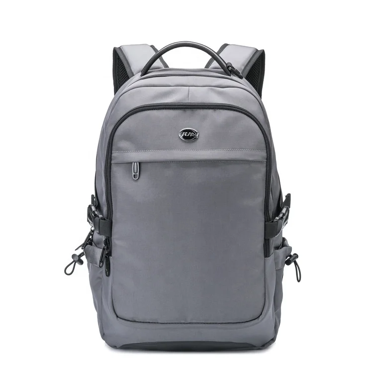 Unisex Hot Sale Business Computer Laptop Backpack Waterproof with Customizable Logo Zipper Closure Polyester Silk Lining Travel