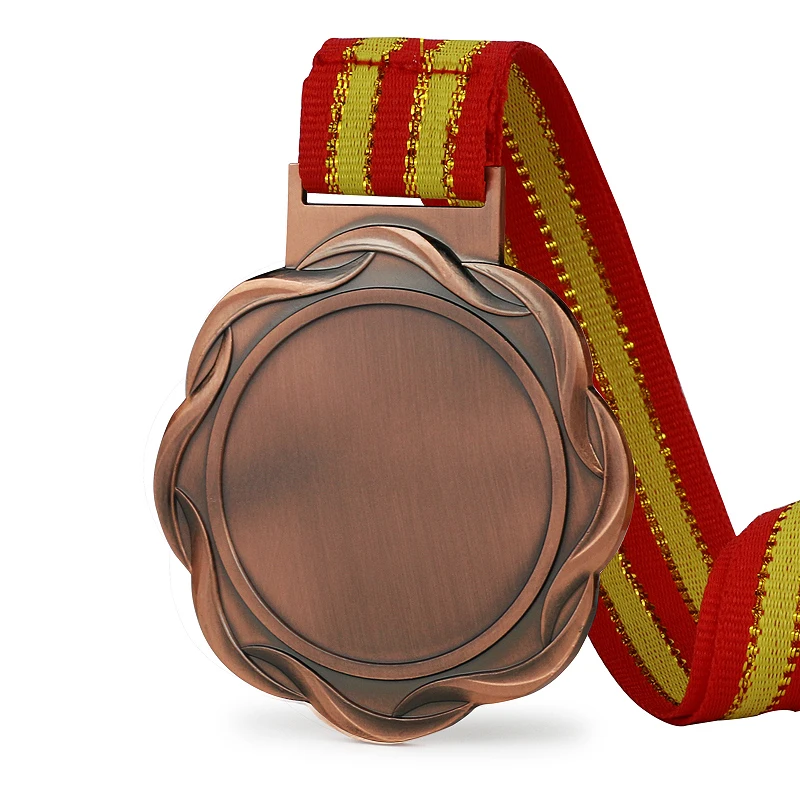 Factory blank medal engraving, Wholesale zinc alloy blank medal, High quality zinc alloy blank medal