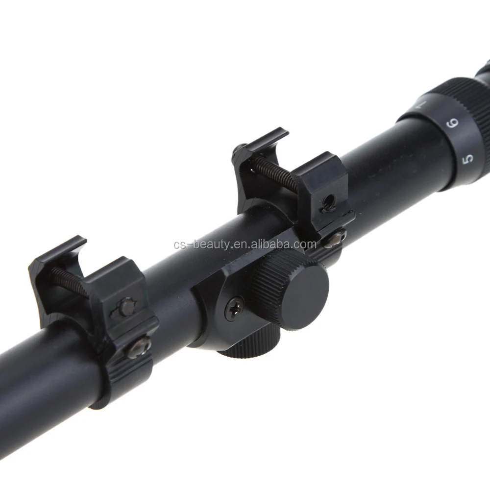 New 3-7x20 Riflescope Telescopic Sniper Scope Sight Riflescope Sight Scope with Mounts for Hunting