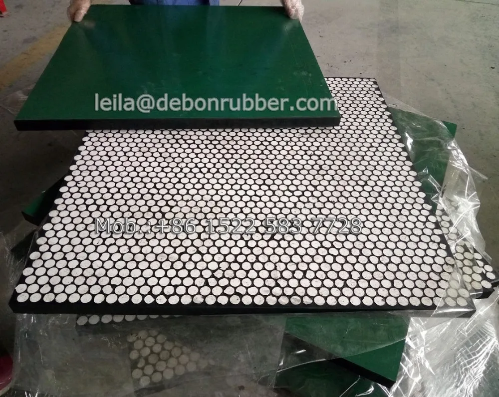 CN слоя связи поддержал цилиндрический керамической плитки на резиновая одежда пластин