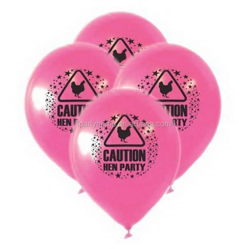 Events And Wedding Decoration Hen Party Latex Balloon