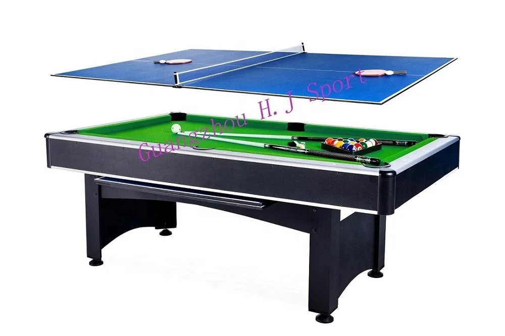 Бильярдный бильярдный стол 2 в 1 по Заводской Цене с топом для настольного тенниса