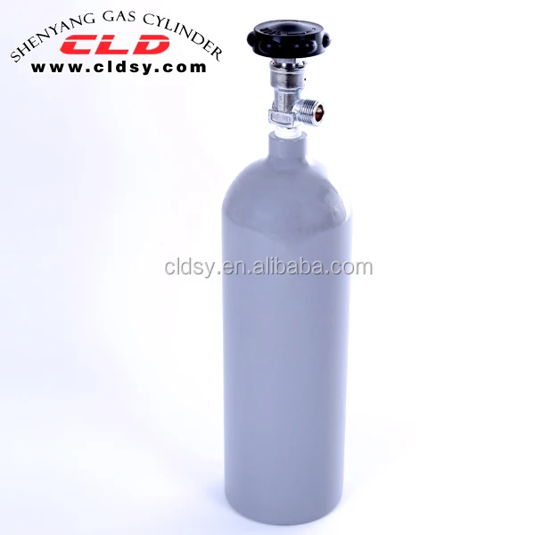 
10L 15MPa CO2 Beverage Seamless Aluminum Gas Cylinder 