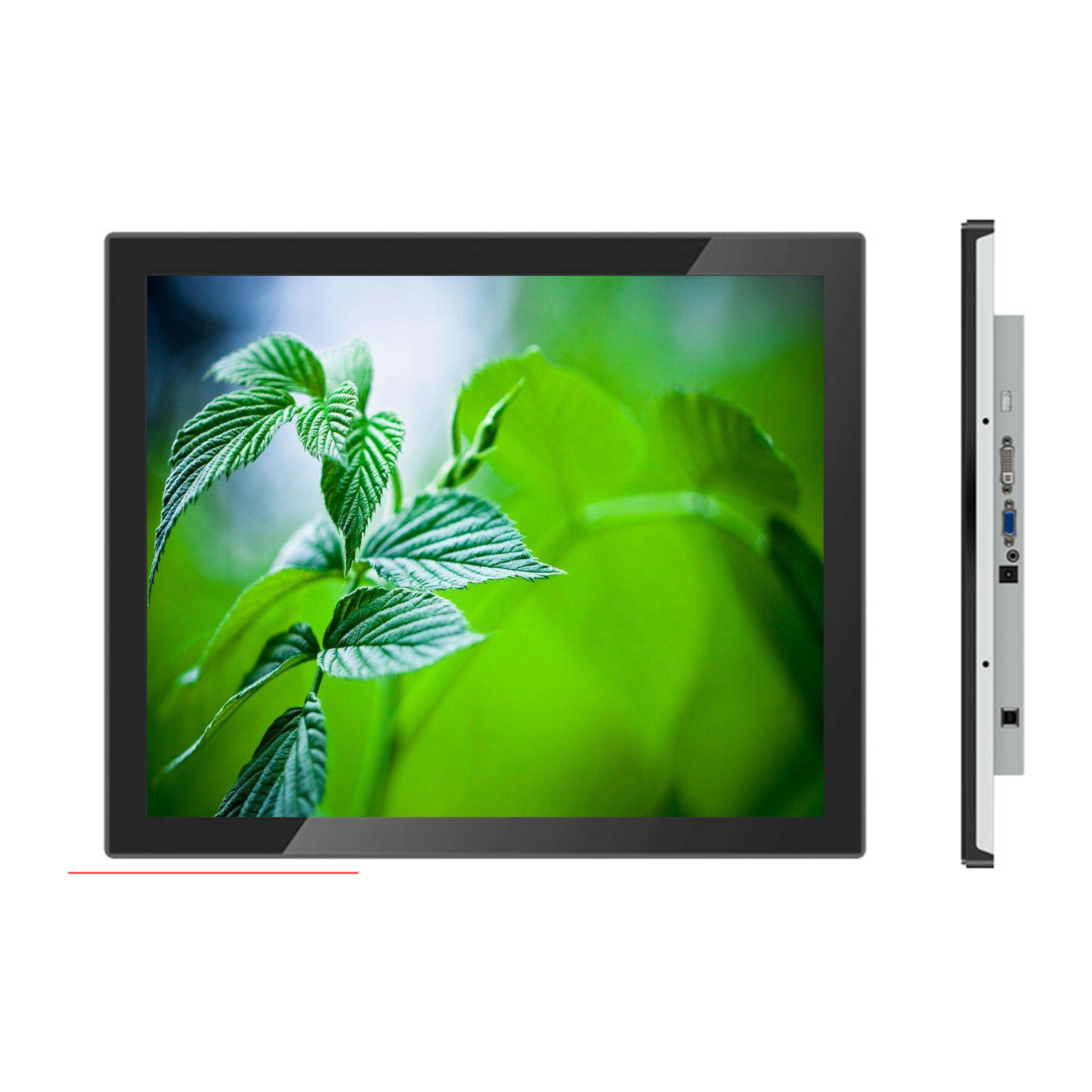 Touch screen display low cost capacitive 15inch lcd touch screen monitor for Hotel