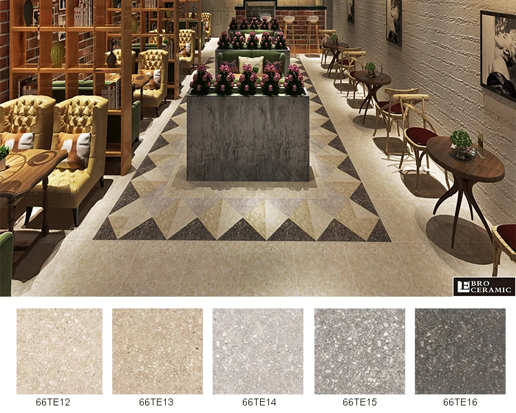 2019 top sell porcelain tile terrazzo look building material China supply