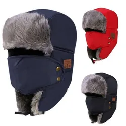 Custom wireless musical trapper bluetooth beanie hat with headphone function