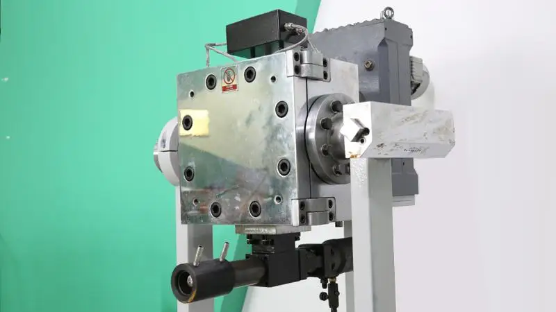 PP,PE,ABS,PS,PA ротационный двойной экран без фильтра проволочной сетки для переработки пластикового гранулятора