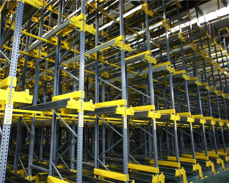 Space saving storage rack Drive In Drive Through Pallet Racking system
