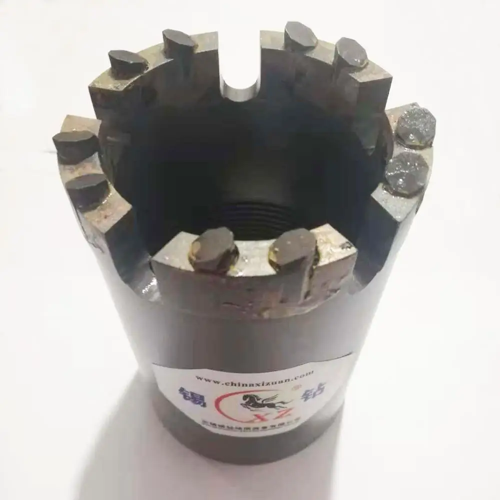 AX BX NX diamond core bit, impregnated diamond core bit