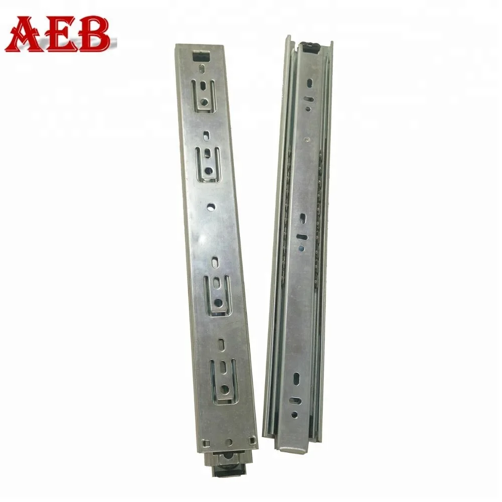 Furniture Full Extension Undermount Soft Close Hardware Telescopic Ball Bearing 2d 3d Locking Device Concealed Dtc Drawer Slide