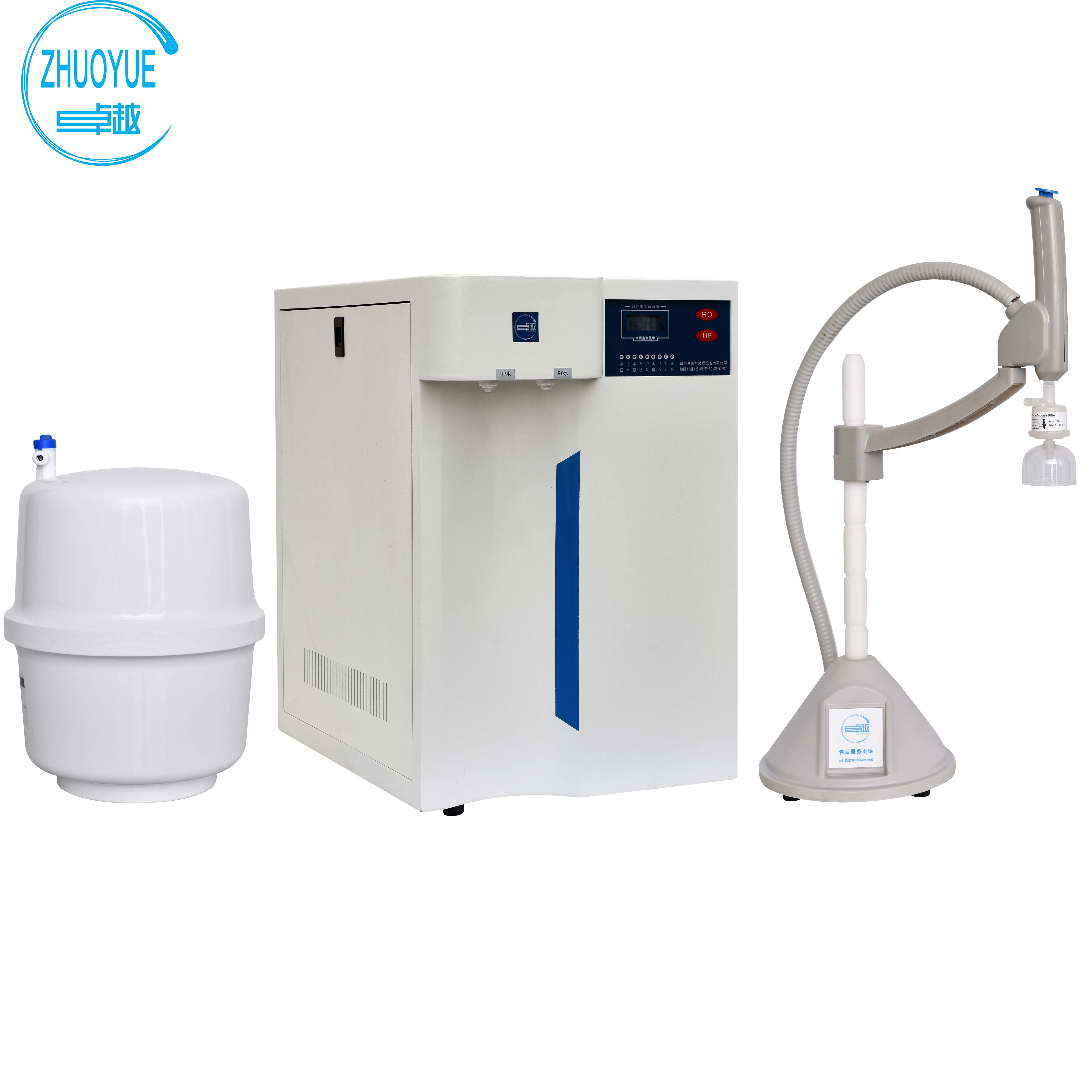 General Laboratory Filtration Deionized Water Machine with Resisitivity and Conductivity Display ZYC