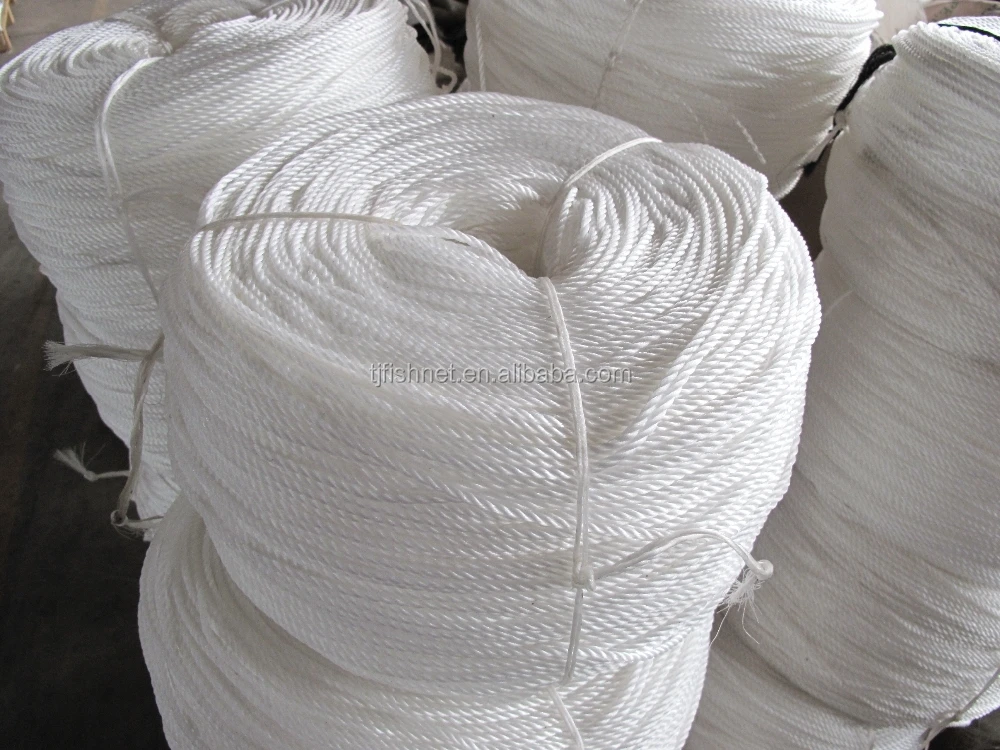 Nylon rope with steel wire core,fishing rope,fish rope