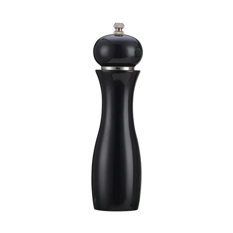 Manual Wooden Pepper Mill with Ceramic Grinder