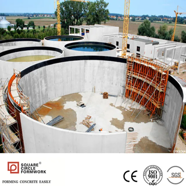 
Curved Wall System for Construction 