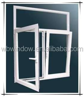PVC Tilt and Turn Window with German Brand Hardware