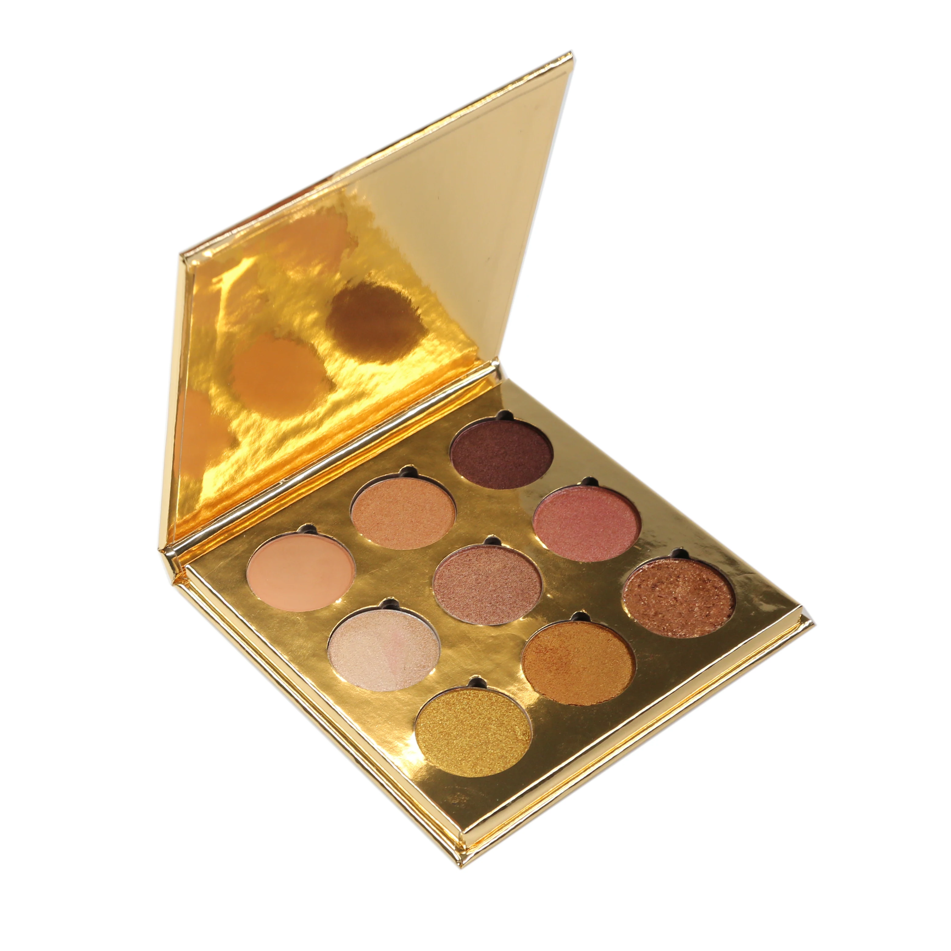 Private Label Waterproof Eyeshadow Palette High Quality Vegan Magnetic Makeup Palette with Matte Pigments for All Skin Tones