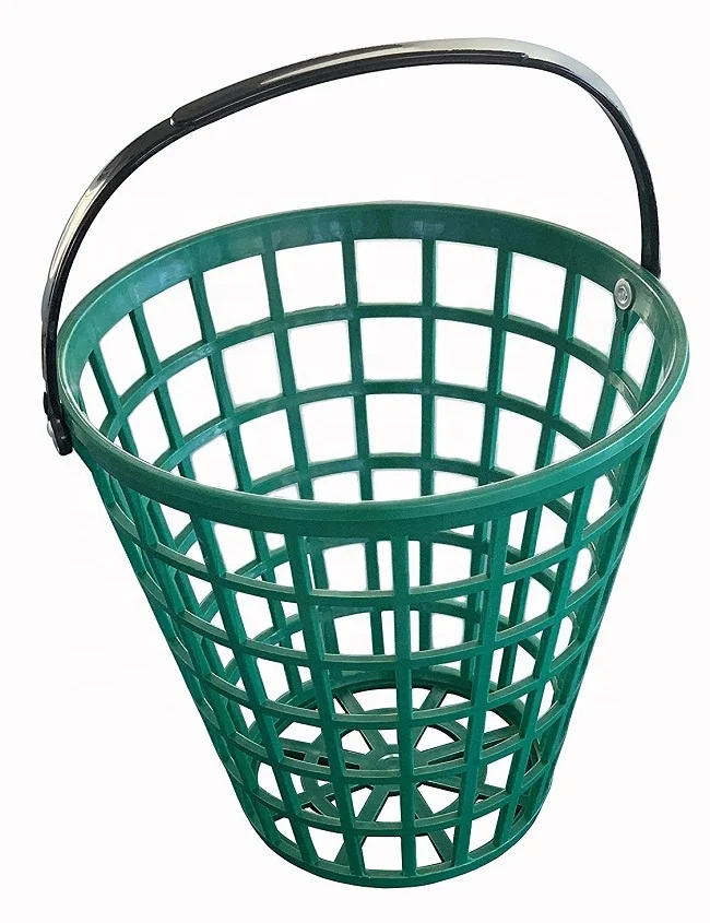 special price Green Quality Plastic Golf Ball Basket