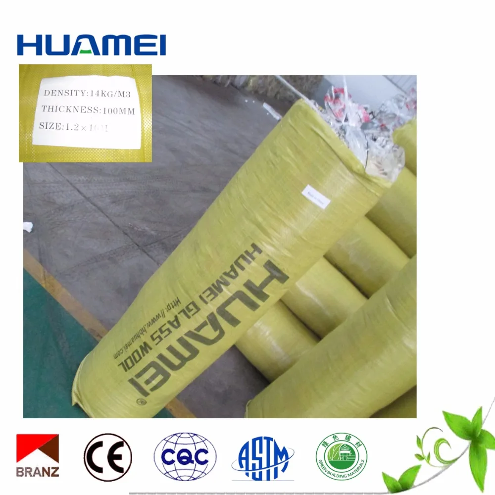 Heat Insulation Materials Sound Roof Isolation Glass Wool