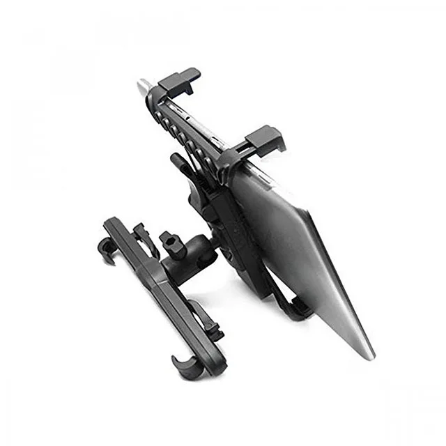 360 градусов вращающийся Автомобильный держатель Подставка с крепежом на подголовник автомобиля с возможностью вращения на