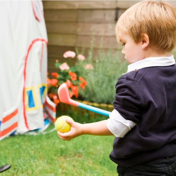 Детский набор для гольфа, игрушки для игры в помещении, спортивные игры, клубы, мягкий руль, пластиковые безопасные детские подарки для детей, мячи для гольфа из ЭВА, милые мячи для гольфа из пенополиуретана NBR