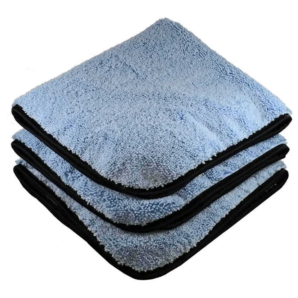 Blue Red Yellow Green Microfiber Cloth Terry Towel Fabric in Rolls