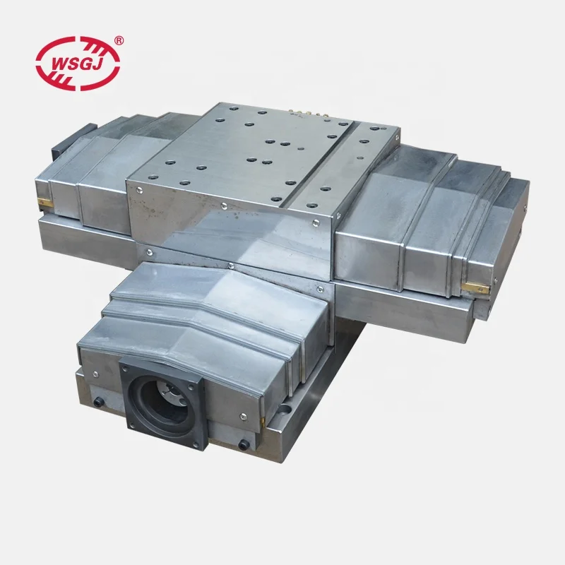 
Чугунный прецизионный двухосевой стол xy cross slide cnc с шаговым серводвигателем 
