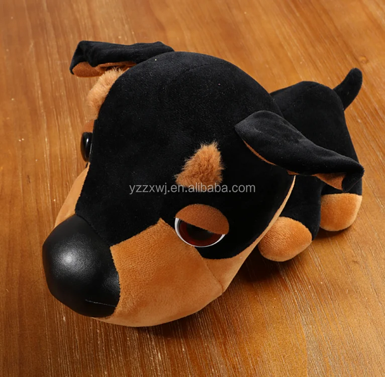 free sample big head plush dog stuffed big head dog animated stuffed dogs
