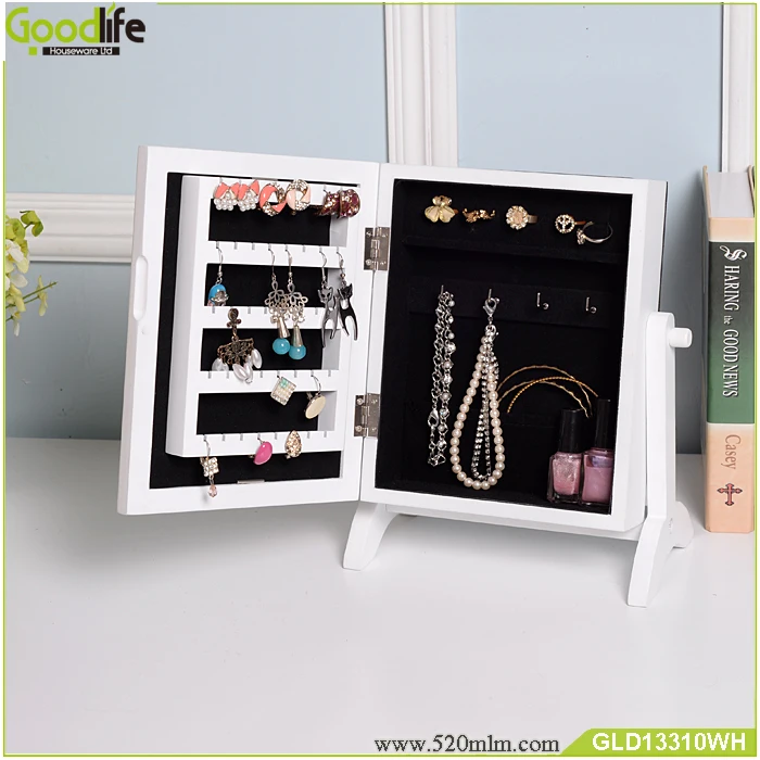 China Shenzhen Goodlife cosmetic mirror wooden jewelry box