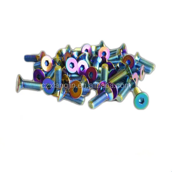 
Neo Chrome Stainless Steering M6x20 Wheel Bolt Screw 