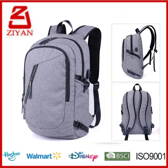 Manufactory best college fashion laptop backpack for korea college students