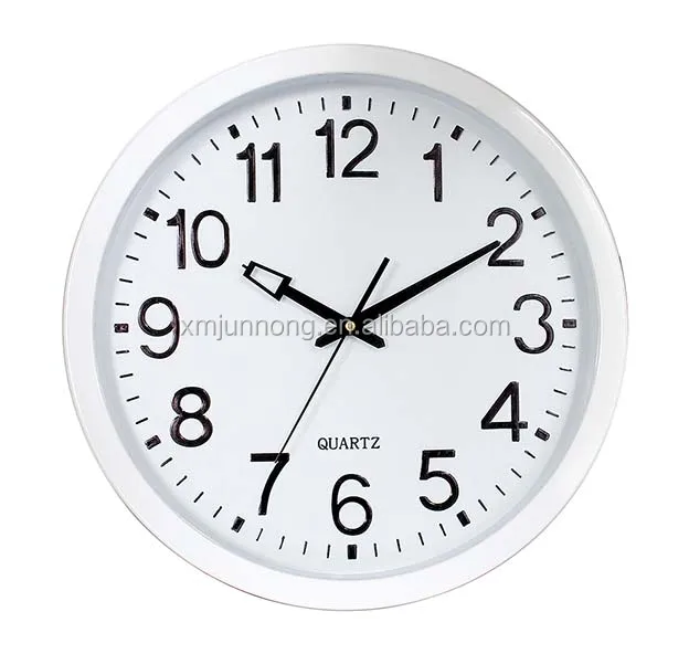 High Quality Modern Creative Artistic Home Office 3D Wall Clock With Plastic Frame