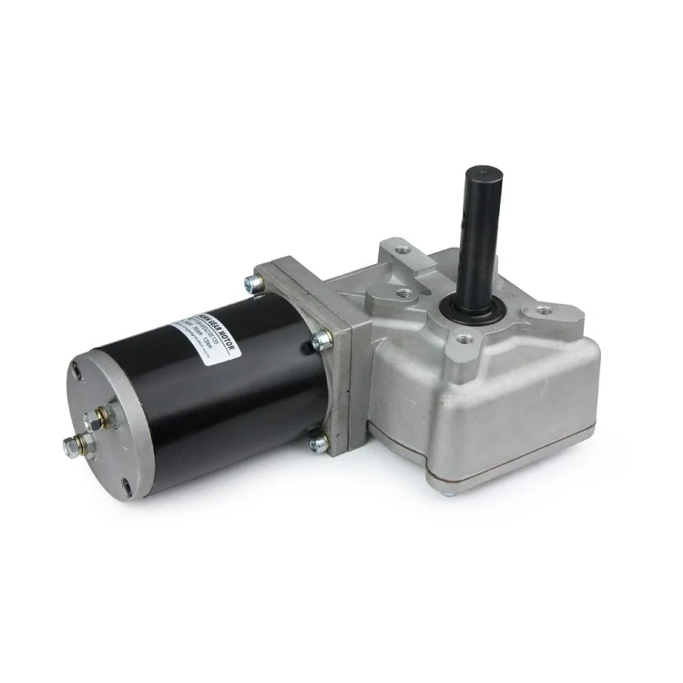 240w 350w 500w 12 volt motor  with worm gear for auto door motor