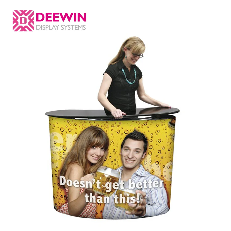 Выставочная выставка 2x2, выдвижная стойка, рекламный магазин, портативный рекламный стол