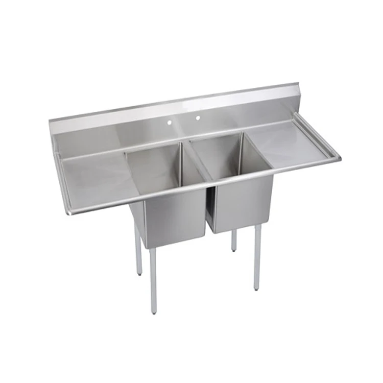 
restaurant sink 2 Compartment NSF Stainless steel 