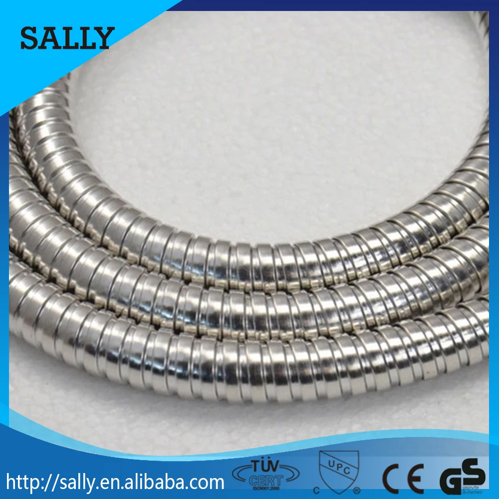 Поставлять в китай 1.2-1.5 м гибкой хромированной нержавеющей стали шланг для душа