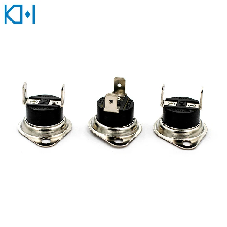 KH Bimetal Disc Thermostat Thermal Cutout Switch KSD 180 Termostato Plug In Thermostat
