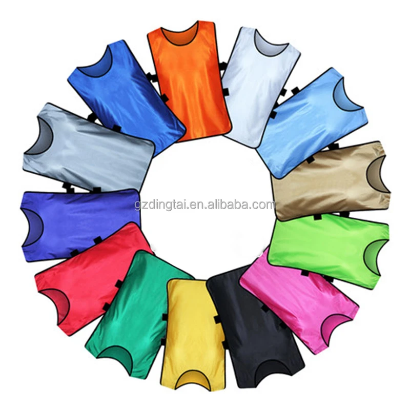 bib with number,sublimation custom soccer vests,training scrimmage vest