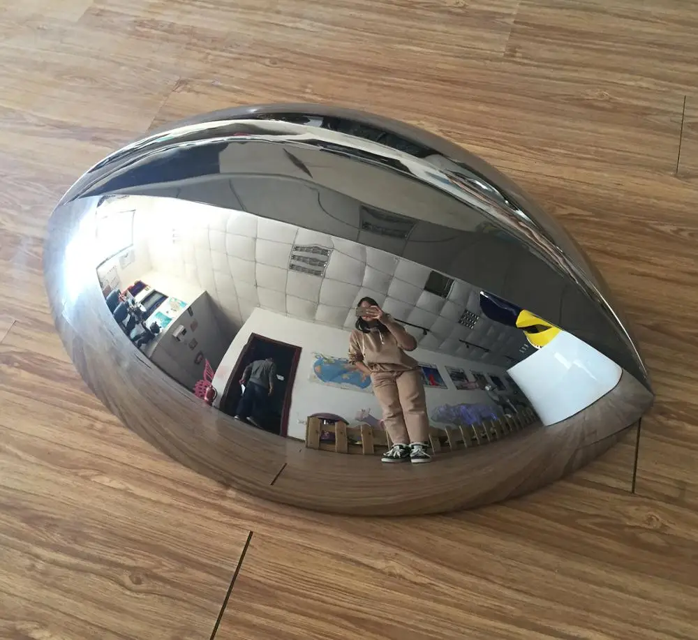 Anish Kapoor convex sky mirror polished metal art craft home wall decor statue stainless steel modern sculpture