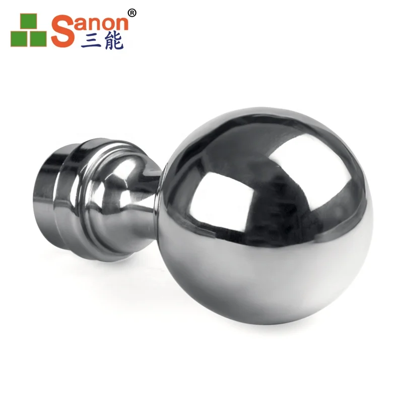 201 304 316 mirror polished stainless steel handrail ball for Stair handrail 50mm