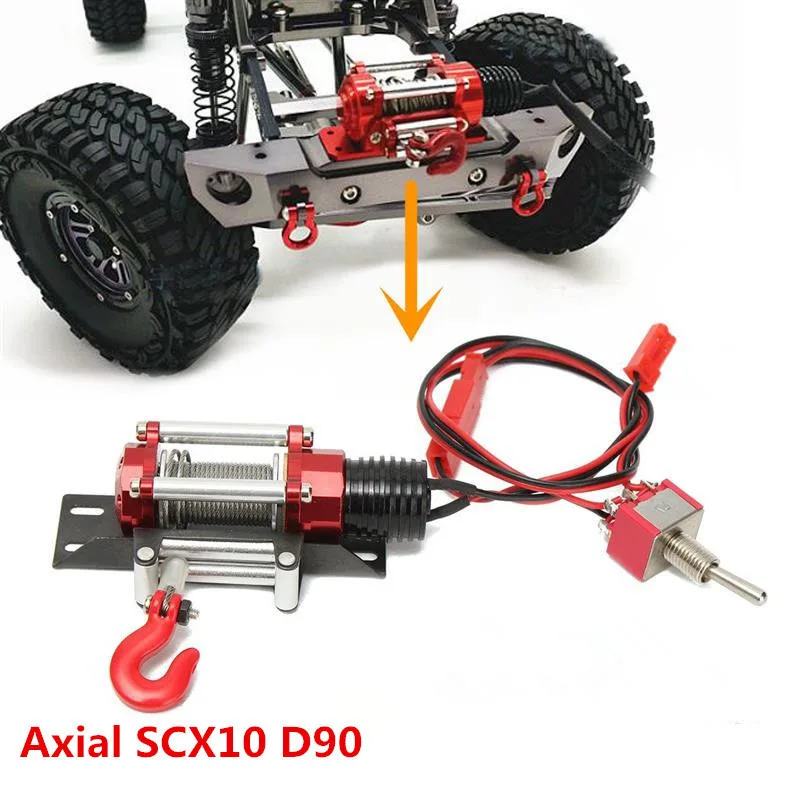 1:10 RC Car Crawler Metal Steel Automatic Crawler Winch Control System Type