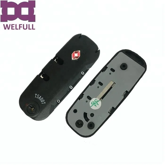 luggage ABS 3 code digital tsa007 key lock