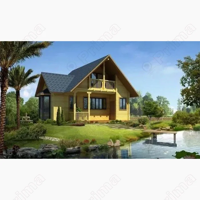 China Mill Hot Sale Prefabricated Luxury Light Steel Prefab Villa