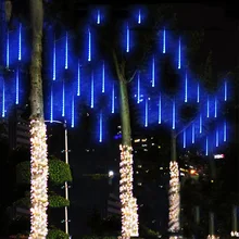 Venkovní vánoční osvětlení o velikosti 10 m 100 ks LED diod