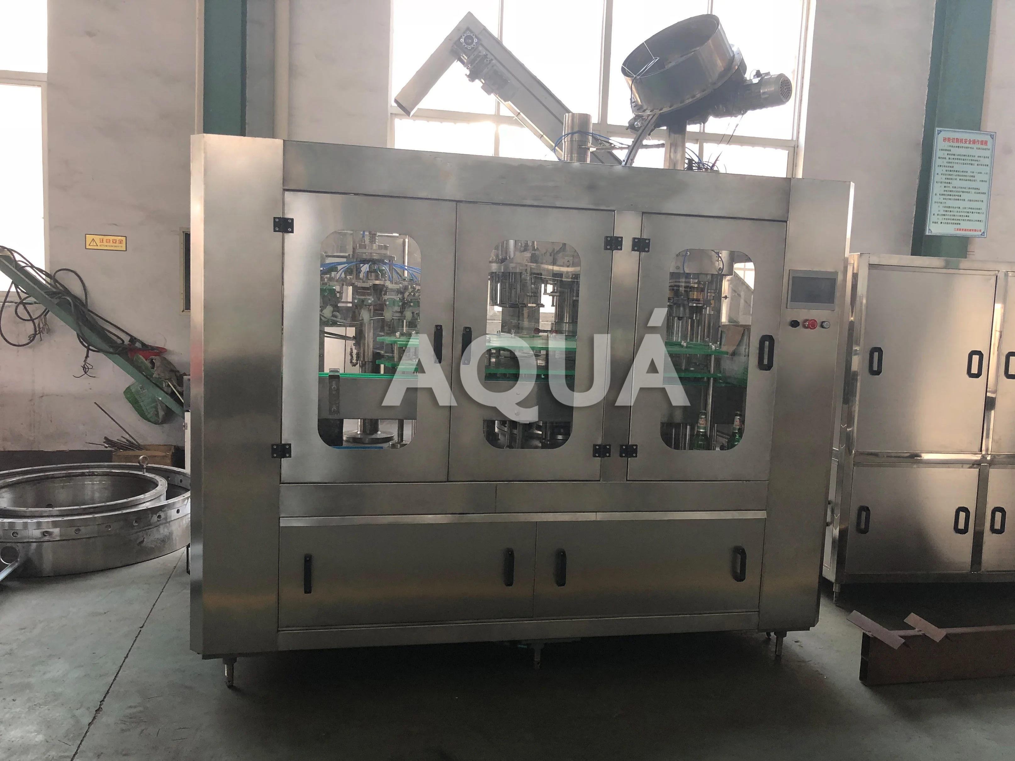 Glass Bottle Small Beer Production Line / Beer Making Machine