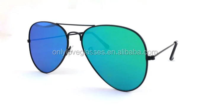 cheaper promotion mirror lens pilot sunglasses